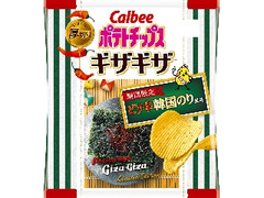 ポテトチップス ギザギザ ピリ辛韓国のり風味 袋58g