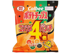 カルビー ポテトチップス コンソメ4色パンチ 商品写真