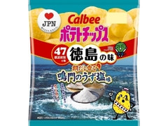 カルビー ポテトチップス 鯛だし香る鳴門のうず塩味 袋55g