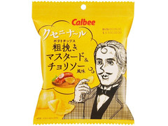 カルビー クセニナ～ルポテトチップス 粗挽きマスタード＆チョリソー風味 商品写真