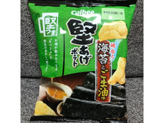 カルビー 堅あげポテト 海苔とごま油味 商品写真