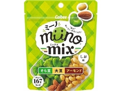 カルビー miino mix そら豆大豆アーモンドしお味 袋29g