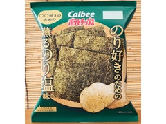 カルビー ポテトチップス のり好きのための薫るのり塩味 袋62g