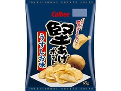 カルビー 堅あげポテト うすしお味 袋65g