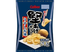 カルビー 堅あげポテト うすしお味 袋80g