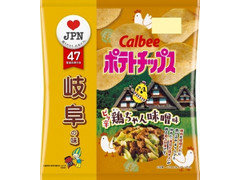 カルビー ポテトチップス ピリ辛鶏ちゃん味噌味 商品写真