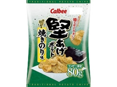 カルビー 堅あげポテト 焼きのり味 袋80g