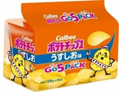 カルビー ポテトチップス うすしお味 GO5PACK 袋140g