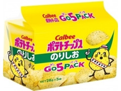 ポテトチップス のりしお GO5PACK 袋140g