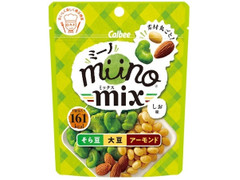 カルビー miino mix そら豆大豆アーモンドしお味 商品写真