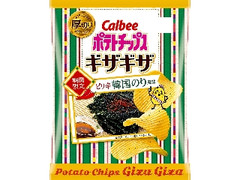 カルビー ポテトチップスギザギザ ピリ辛韓国のり風味 袋58g