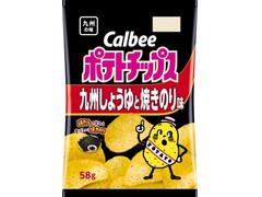 カルビー ポテトチップス 九州しょうゆと焼きのり味 商品写真