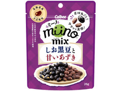 カルビー miino ミックス しお黒豆と甘いあずき 商品写真