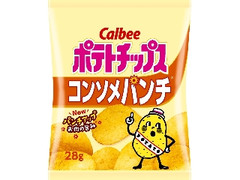 カルビー ポテトチップス コンソメパンチ 袋28g