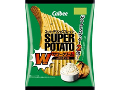 カルビー スーパーポテト Wサワークリーム＆オニオン味 商品写真