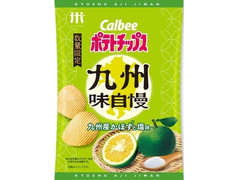 カルビー 厚切りポテトチップス 九州味自慢 九州産かぼすと塩味 商品写真