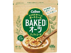 カルビー ベイクドオーツ ナッツ＆シード 袋400g