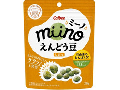カルビー miino えんどう豆 しお味 商品写真