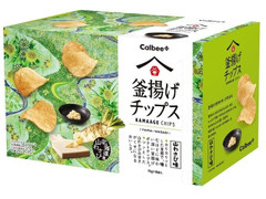 カルビー 釜揚げチップス 山わさび味 商品写真