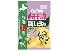 カルビー 北海道初掘りポテトチップス 昆布しょうゆ味