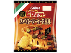 カルビー ピザポテト スパイシーソーセージ風味 商品写真