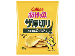 カルビー ポテトチップス ザ厚切り のためののりしお味 商品写真