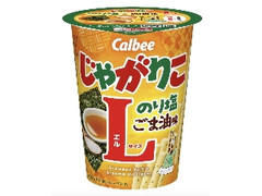 カルビー じゃがりこ のり塩ごま油味Lサイズ