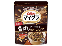 カルビー マイグラ 香ばしアーモンド＆ビターココアテイスト 商品写真