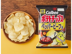 カルビー ポテトチップス ペッパービーフ味