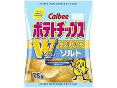 カルビー ポテトチップス Wリッチソルト 商品写真