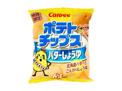 カルビー ポテトチップス バターしょうゆ 袋63g