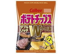 カルビー ポテトチップス Wリッチグリル 商品写真