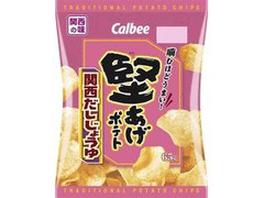 カルビー 堅あげポテト 関西だしじょうゆ 袋65g