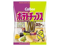 ポテトチップス Wリッチビネガー味 袋75g