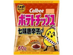 カルビー ポテトチップス 七味唐辛子味 商品写真