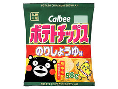 カルビー ポテトチップス のりしょうゆ味 袋58g