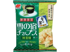 雪の宿チップス 抹茶味 袋60g