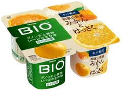 ダノンビオ 和歌山県産みかんとはっさく カップ75g×4