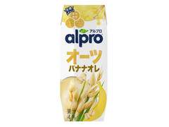 ダノン Alpro おいしく食物繊維 オーツバナナオレ 香り豊かなバナナの味わい 商品写真