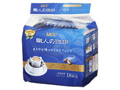 UCC 職人の珈琲 まろやか味のマイルドブレンド ドリップコーヒー 袋7g×18