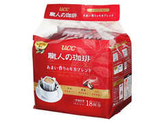 UCC 職人の珈琲 あまい香りのモカブレンド ドリップコーヒー 袋7g×18