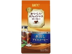 UCC おいしいカフェインレスコーヒー コーヒーバッグ 水出しアイスコーヒー 箱35g×4