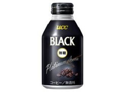 UCC BLACK無糖 プラチナアロマ リキャップ 缶300g