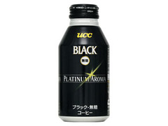 UCC ブラック 無糖 プラチナアロマ ボトル缶350g