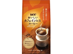 UCC おいしいカフェインレスコーヒー SAP 商品写真