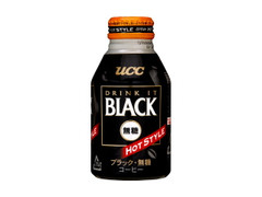 ブラック 無糖 ホット 缶275ml