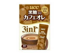 UCC 3in1 Stick 黒糖入りカフェオレ 商品写真