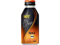 UCC the Deep BLACK無糖 HOT LIMITED VER. 缶385g