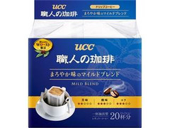 UCC 職人の珈琲 ドリップコーヒー まろやか味のマイルドブレンド 袋7g×20