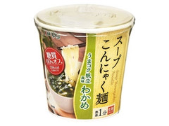 kanpy スープこんにゃく麺 わかめ カップ68.3g